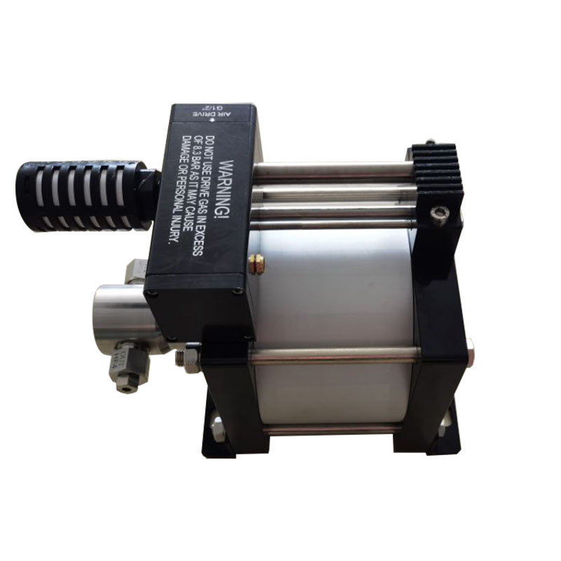 USUN Model:AH400   2000-3200 Bar Output ultra high pressure  pneumatic Liquid booster pump for water jetting machine