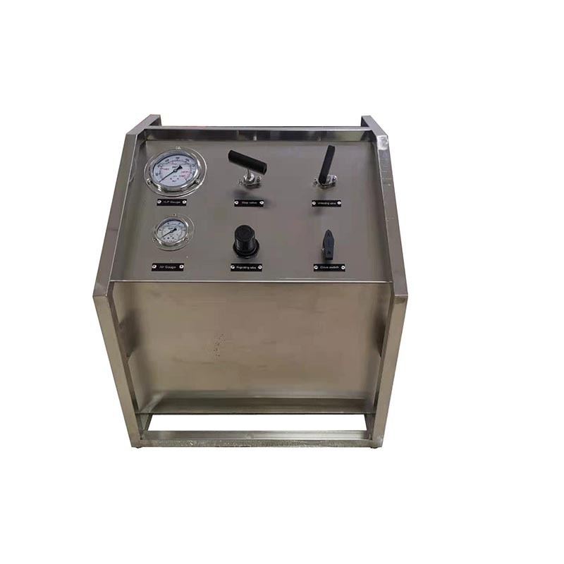 New arrival  USUN Model:WS-AT   High pressure stainless steel  air hydro test pump unit for hose or valve testing