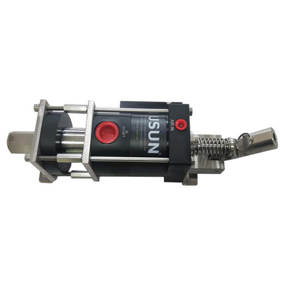 USUN  Model: M05S Maximum  4 MPA   Mini portable air driven liquid pressure pump with manual handle