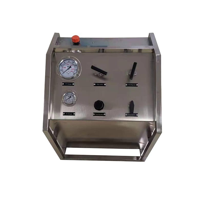 New arrival  USUN Model:WS-AT   High pressure stainless steel  air hydro test pump unit for hose or valve testing