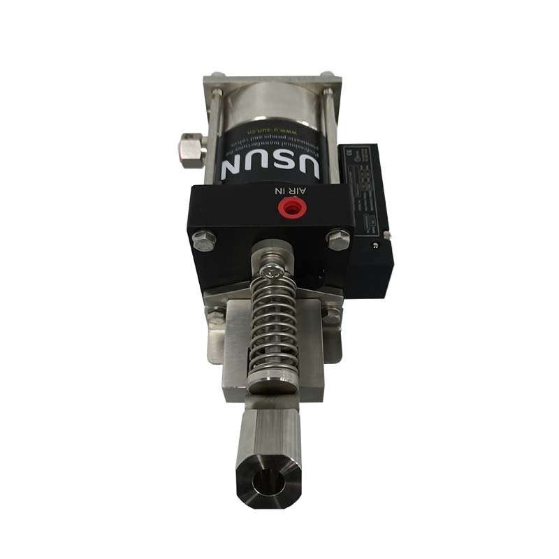 USUN  Model: M71S-H  30-60 MPA  Portable Air Operated Liquid  water pressure  booster Pump  with handle