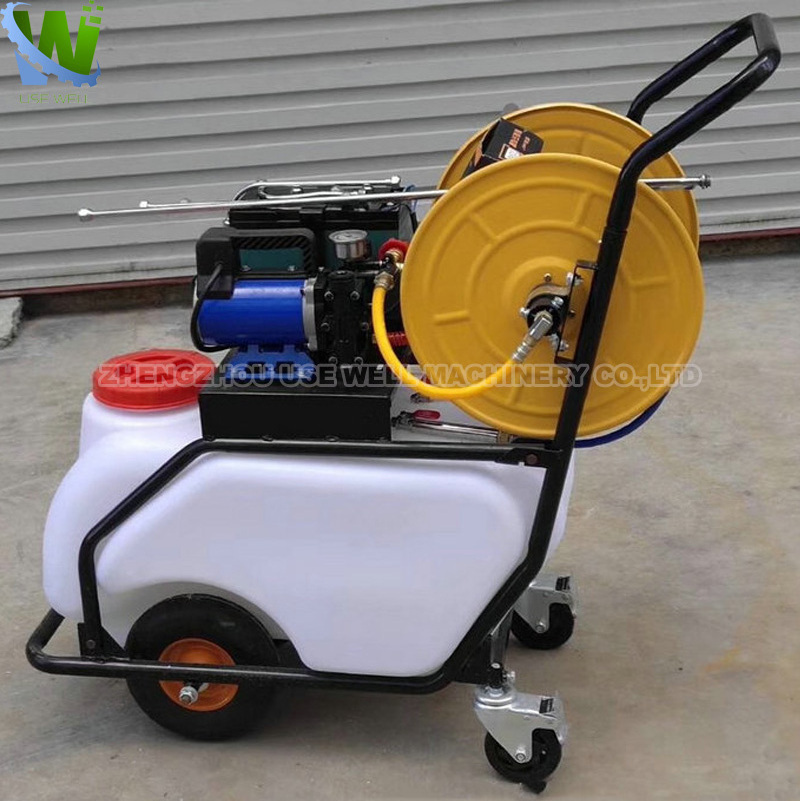 50 Liter electric garden agriculture machinery equipment pump sprayer with trolley gasoline power mist sprayer machine