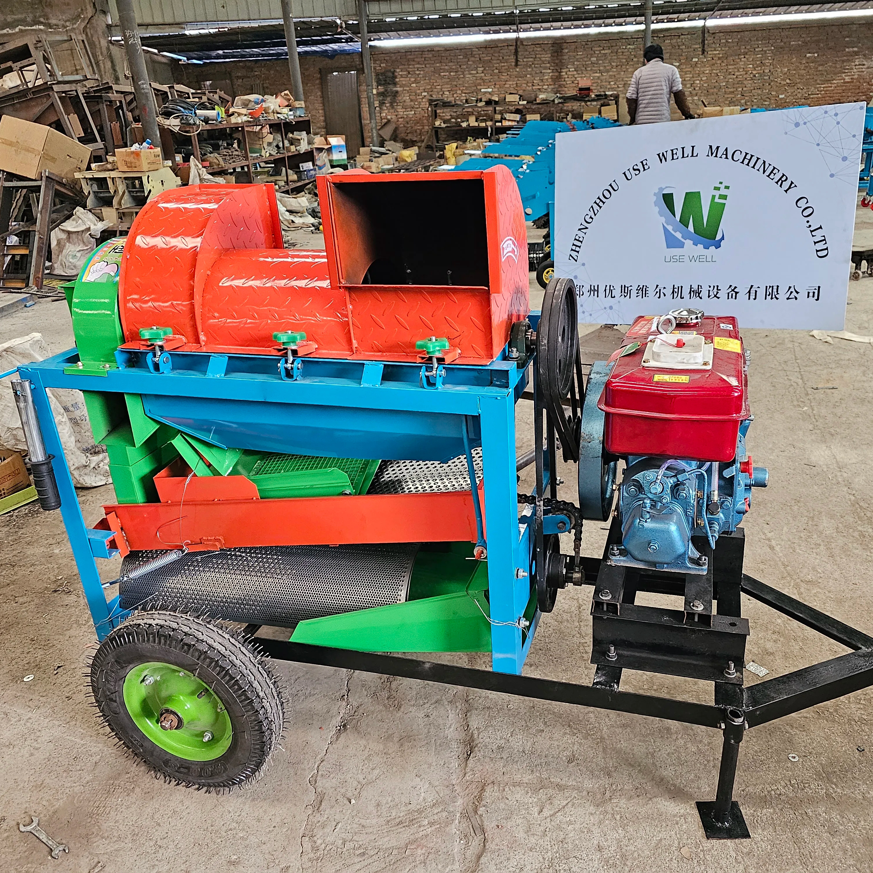 Multifunctional Thresher Corn Husker Machine Agriculture Maize Shellers Peeler Machine