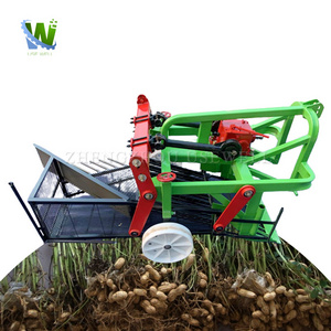 Tractor Mounted Small Peanut Harvesting Equipment Peanut Picker Combine Groundnut Root Crop Harvester Machine For Sale