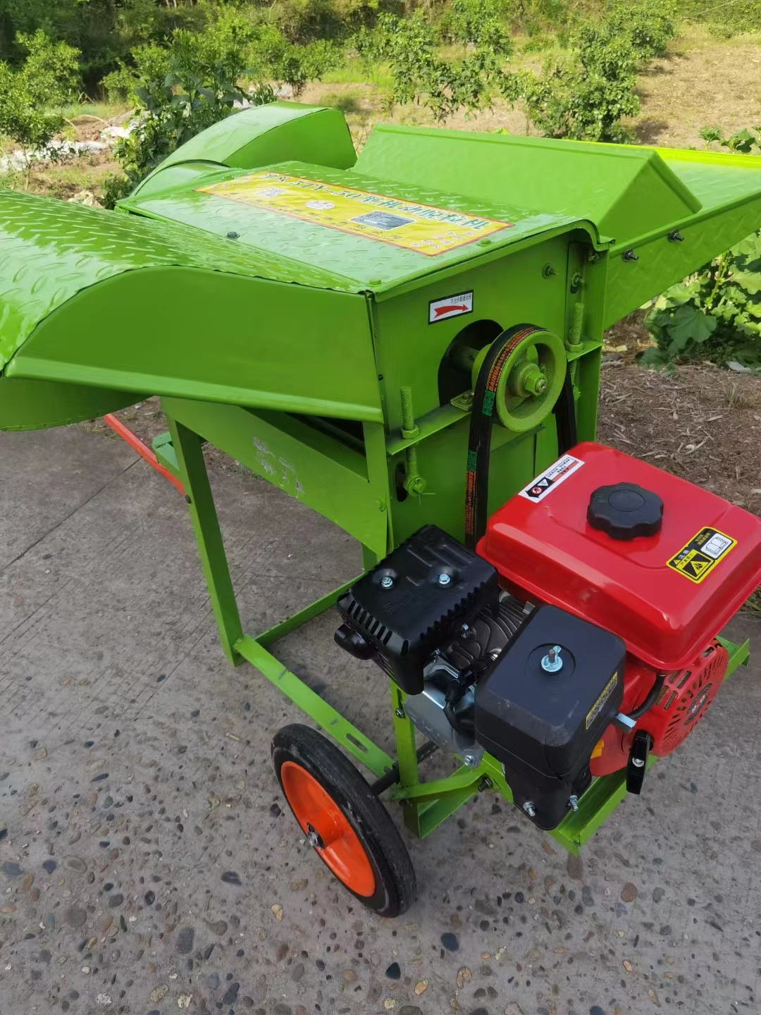 Mini Foot-Powered Thresher Machine Wheat and Rice Harvester Thresher Machine Manufacturers Price Rice Tresher Thresher Machine