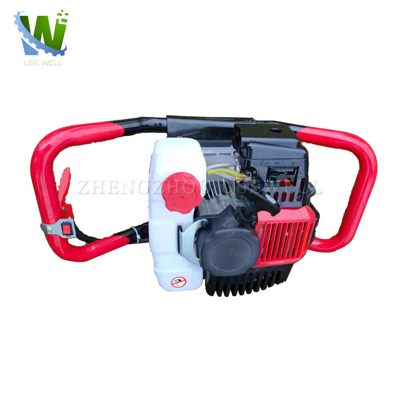 Tree Planting Hole Digging Machine Gasoline Earth Auger Drill Machine For Digging Holes