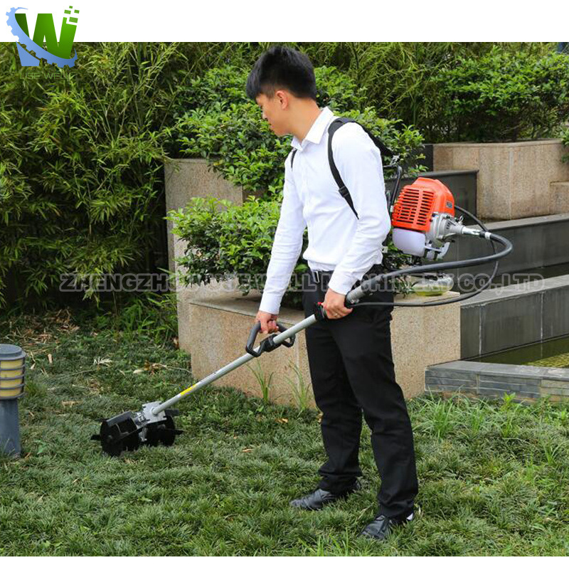 Mini Farm Agriculture Hand Manual Paddy Weed Removal Machine Grass Rice Field Weeding Machine