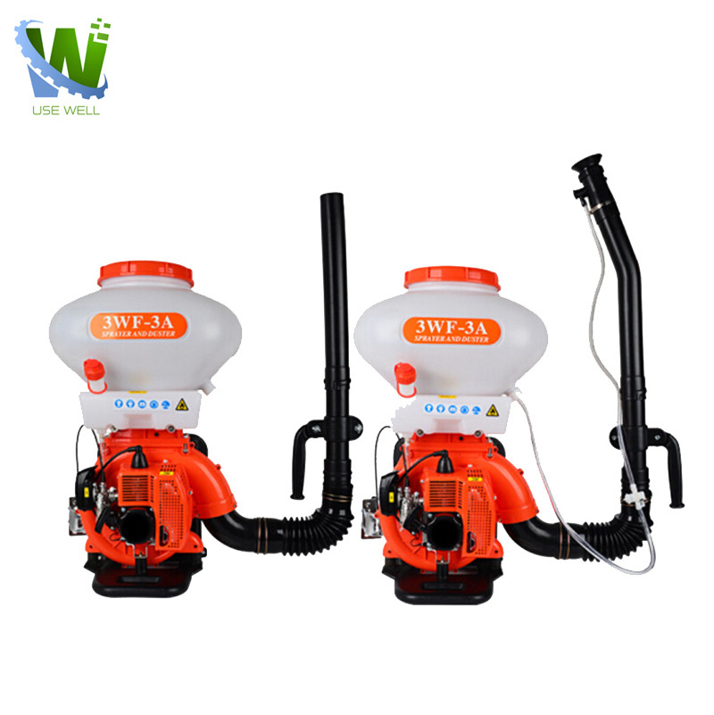 Agricultural Home and Office Disinfection knapsack fogger gasoline power battery powder sprayer backpack fog fogging machine