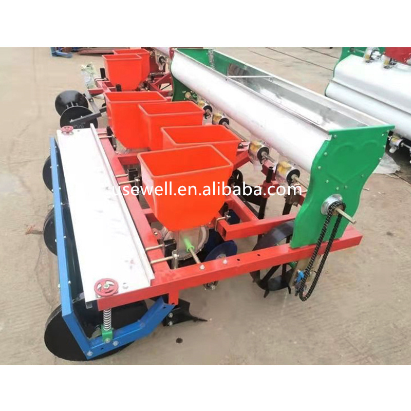 Agriculture Tractor Mounted Sowing Groundnut Film Covered Planter Peanut Seeder Planter Machine For Fertilizer Drip Irrigation