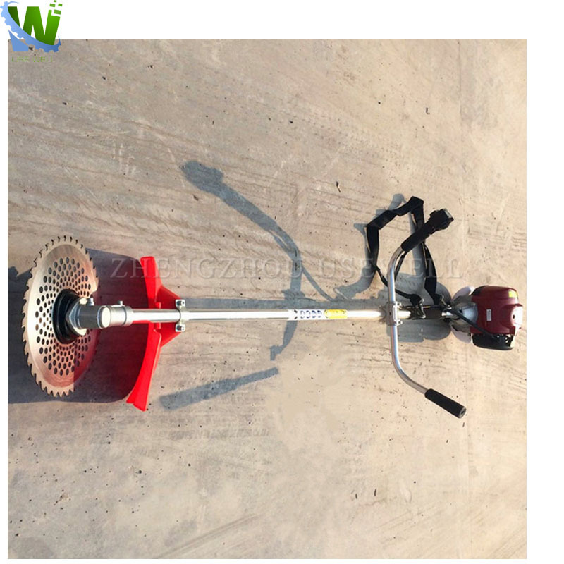 latest agriculture weeding machine automatic mini trimmer weed  machine chinese gasoline engine 43cc weed cutting grass