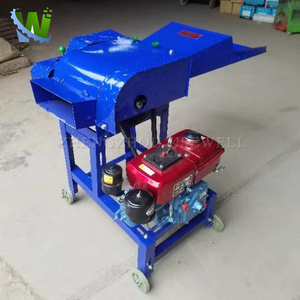 fodder livestock poultry animal feed Material Progressing Crushing Machines Automatic Feeding Chaff Cutter Machine