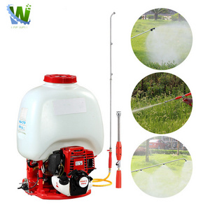 110V/220V 12L 4 stroke Disinfection Fogger gasoline knapsack battery power sprayer gun backpack water fog fogging machine