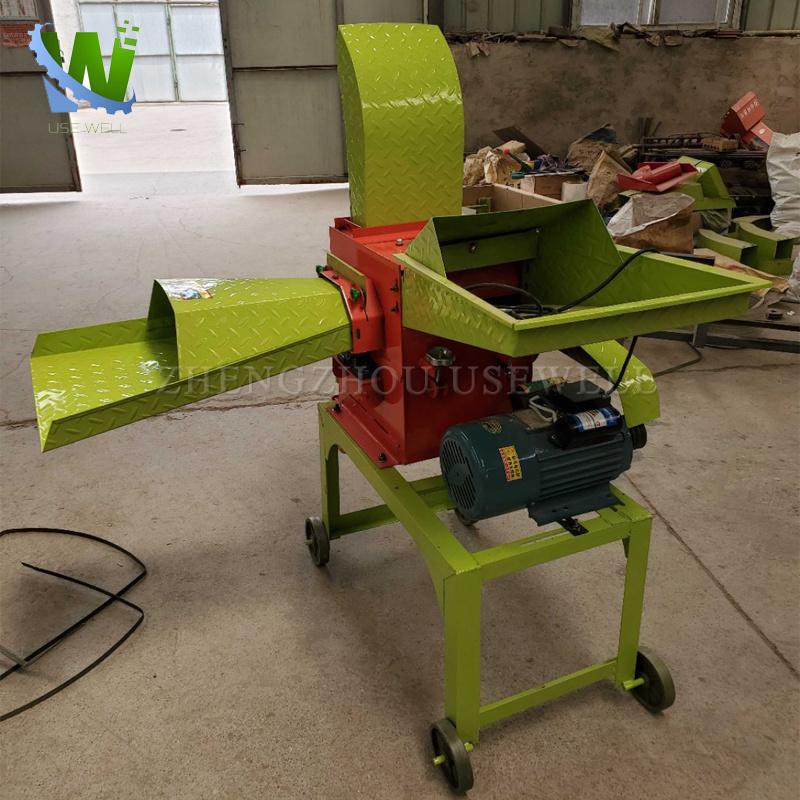 Grass Shredding animal feed straw hay grass cutting machine Chopper Chaff Cutter Machine