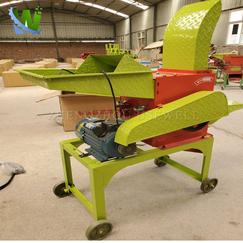 Grass Shredding animal feed straw hay grass cutting machine Chopper Chaff Cutter Machine