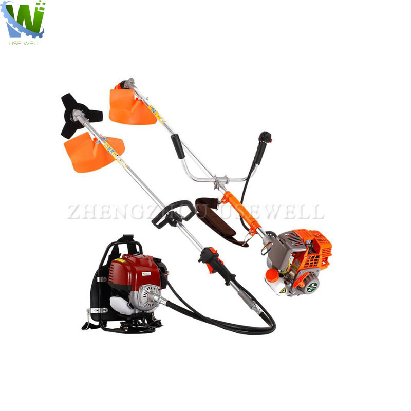 latest agriculture weeding machine automatic mini trimmer weed  machine chinese gasoline engine 43cc weed cutting grass