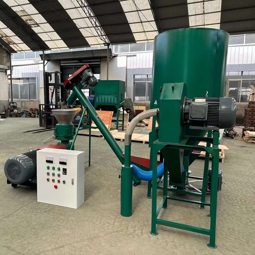 Hammer Mill Pig Feed Animal Livestock Chicken Feed Pellet Production Line Machinery for Chicken Feed