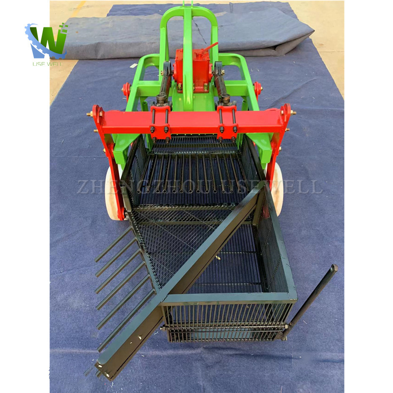 Small Vibrating Screen Type Groundnut Harvesting Peanuts Root Crop Harvester Digging Machine For Radish Sweet Potato Peanut