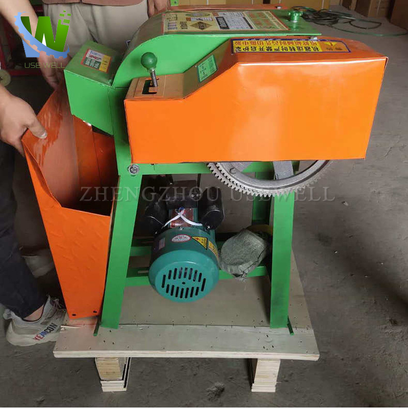 fodder livestock poultry animal feed Material Progressing Crushing Machines Automatic Feeding Chaff Cutter Machine