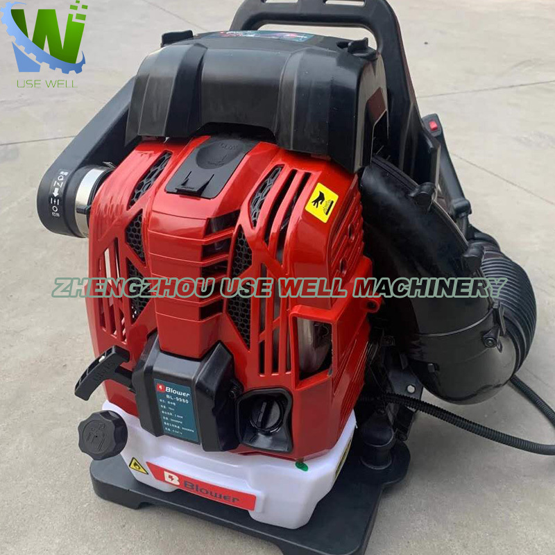 Portable Hand-push Gasoline vacuum leaf blowing backpack air blower truck mounted electric Throttle snow blowers price