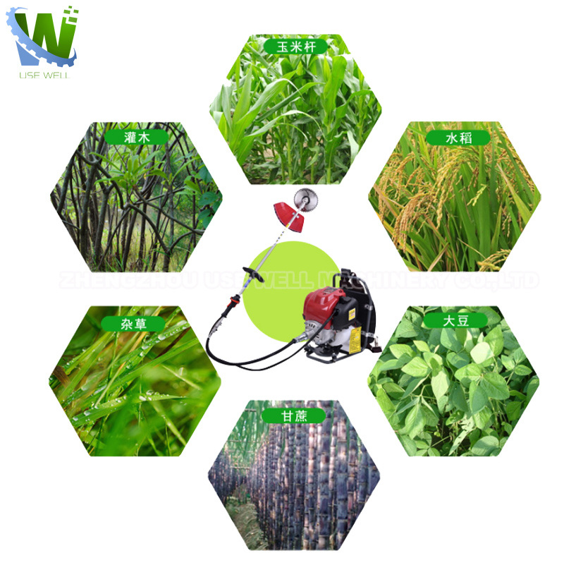 Mini Farm Agriculture Hand Manual Paddy Weed Removal Machine Grass Rice Field Weeding Machine