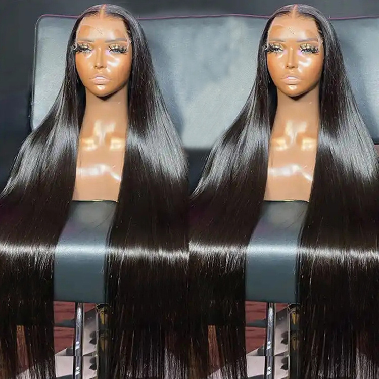 Frontal Glueless Full Hd Lace Wig,Cuticle Aligned Virgin Raw Indian Hair Wig,Unprocessed 100% 360 Full Lace Human Hair Wig