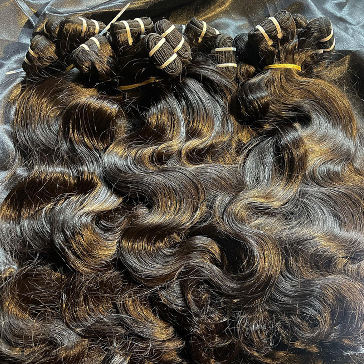 Raw Cambodian Hair Bundles Unprocessed Vendor Wholesale Indian Temple Human Hair Burmese Raw Virgin Cuticle Aligned Hair