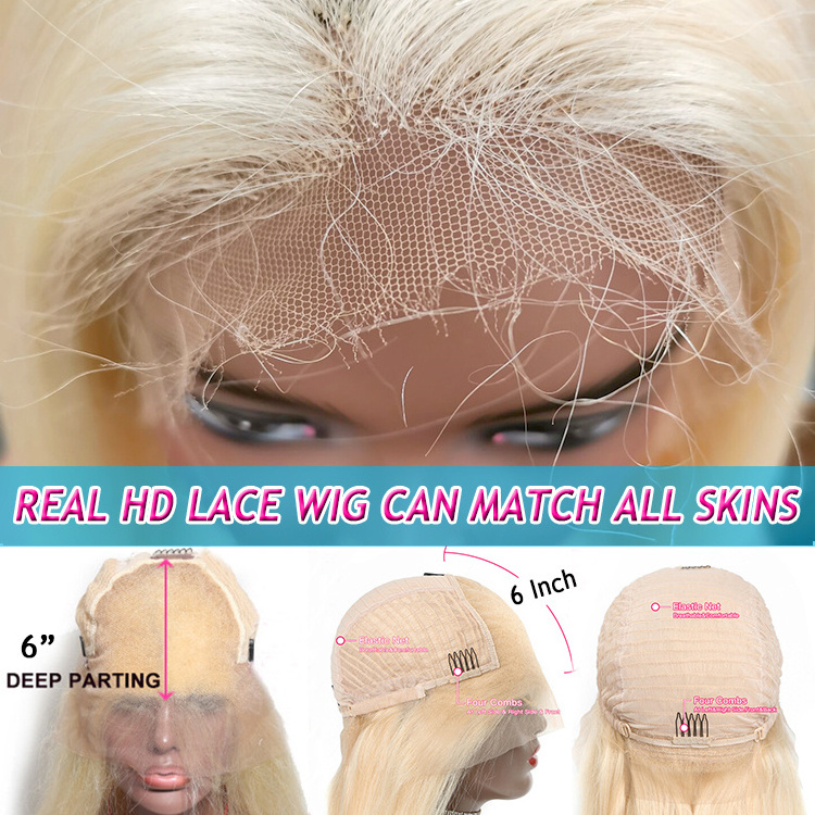 40 inch hd brazilian full lace human hair wig,100% human hair hd blonde 613 full lace wig with baby hair,full lace wig vendor