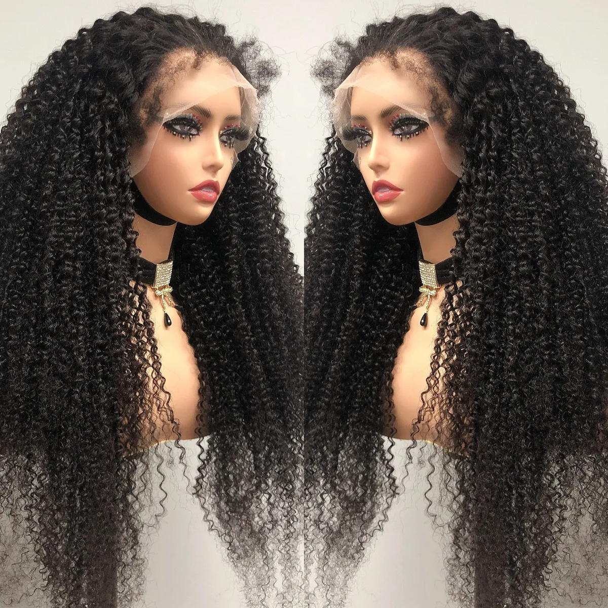 Glueless Full Hd Lace Wigs For Black Women Kinky Curly Lace Front Wigs Raw Peruvian Human Hair Hd Lace Frontal Wigs Human Hair