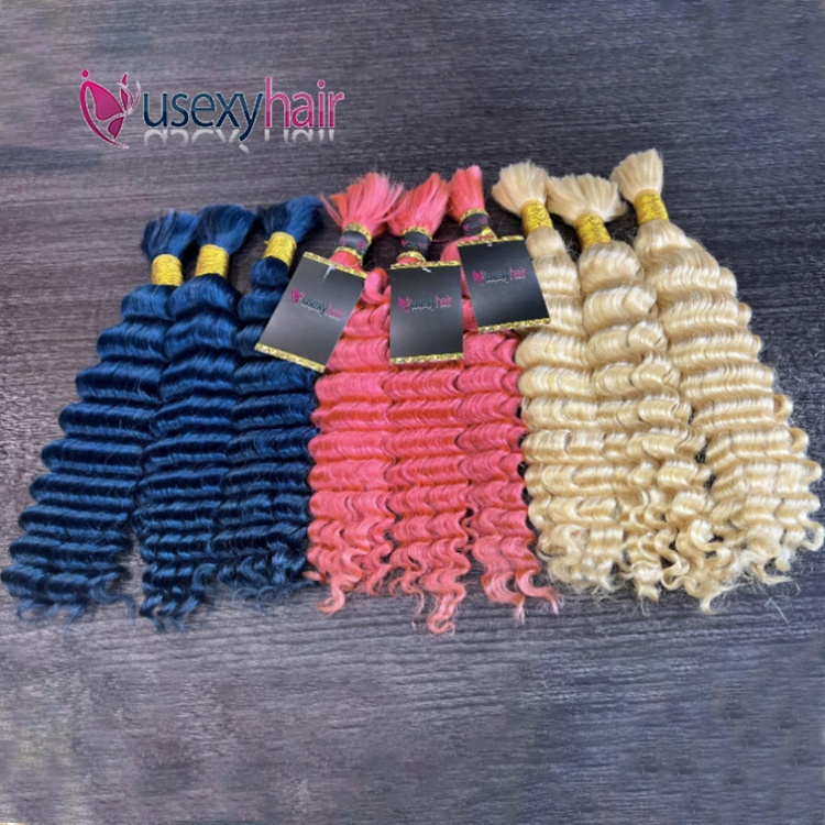 No Weft Unprocessed Vietnamese Human Hair Extensions bulk human hair for braiding loose wave wholesale hair vendors