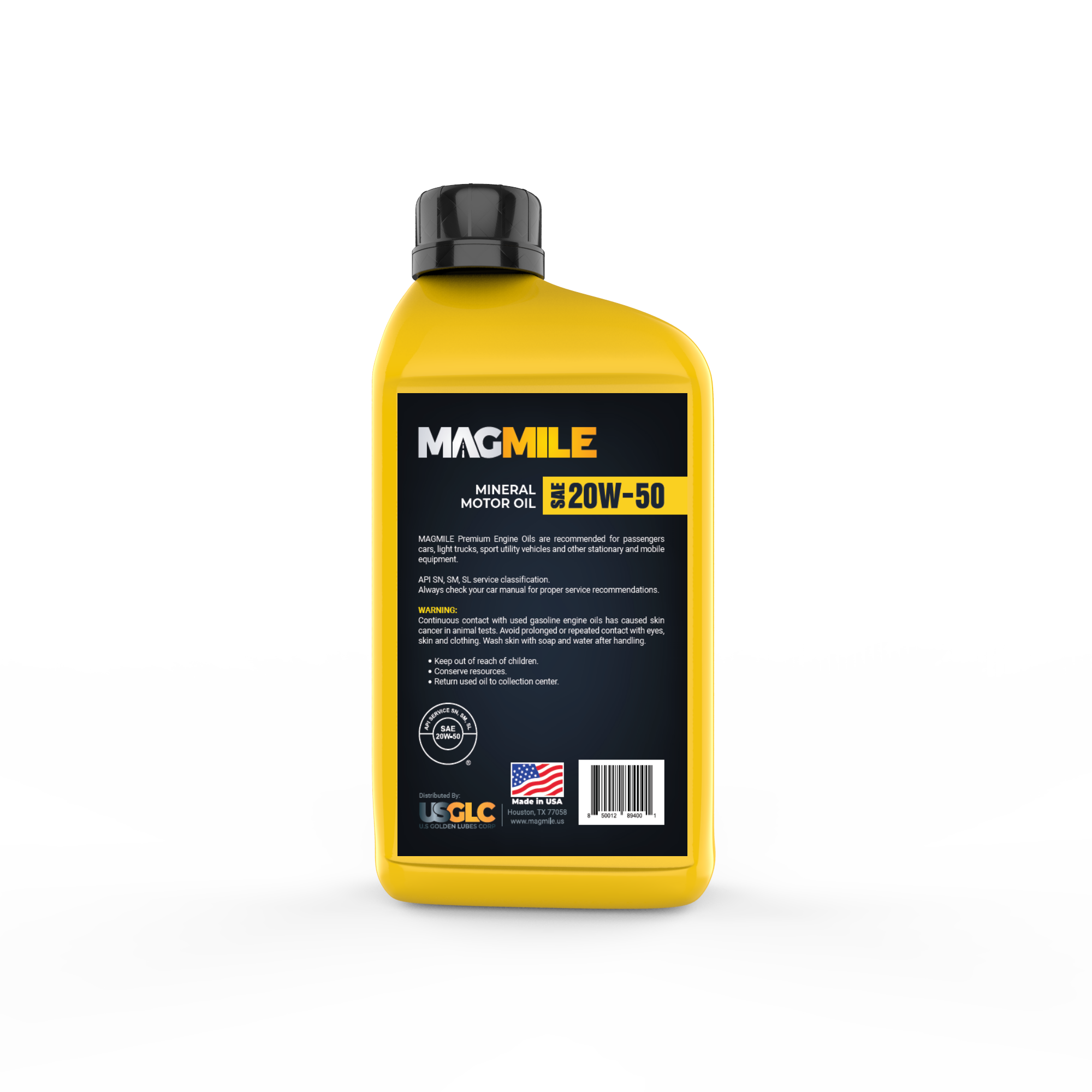 MAGMILE 20W-50  MOTOR OIL