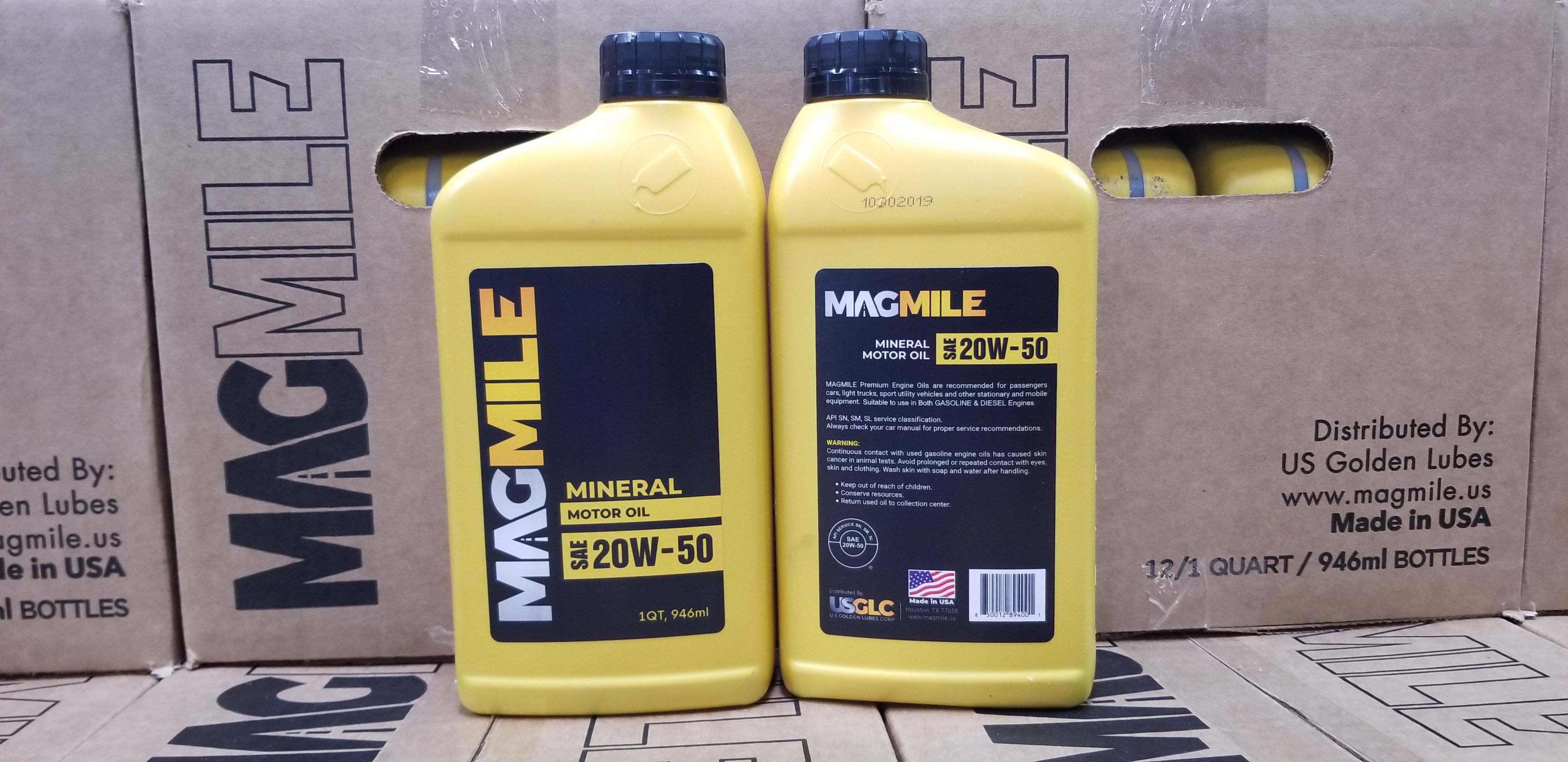 MAGMILE 20W-50  MOTOR OIL