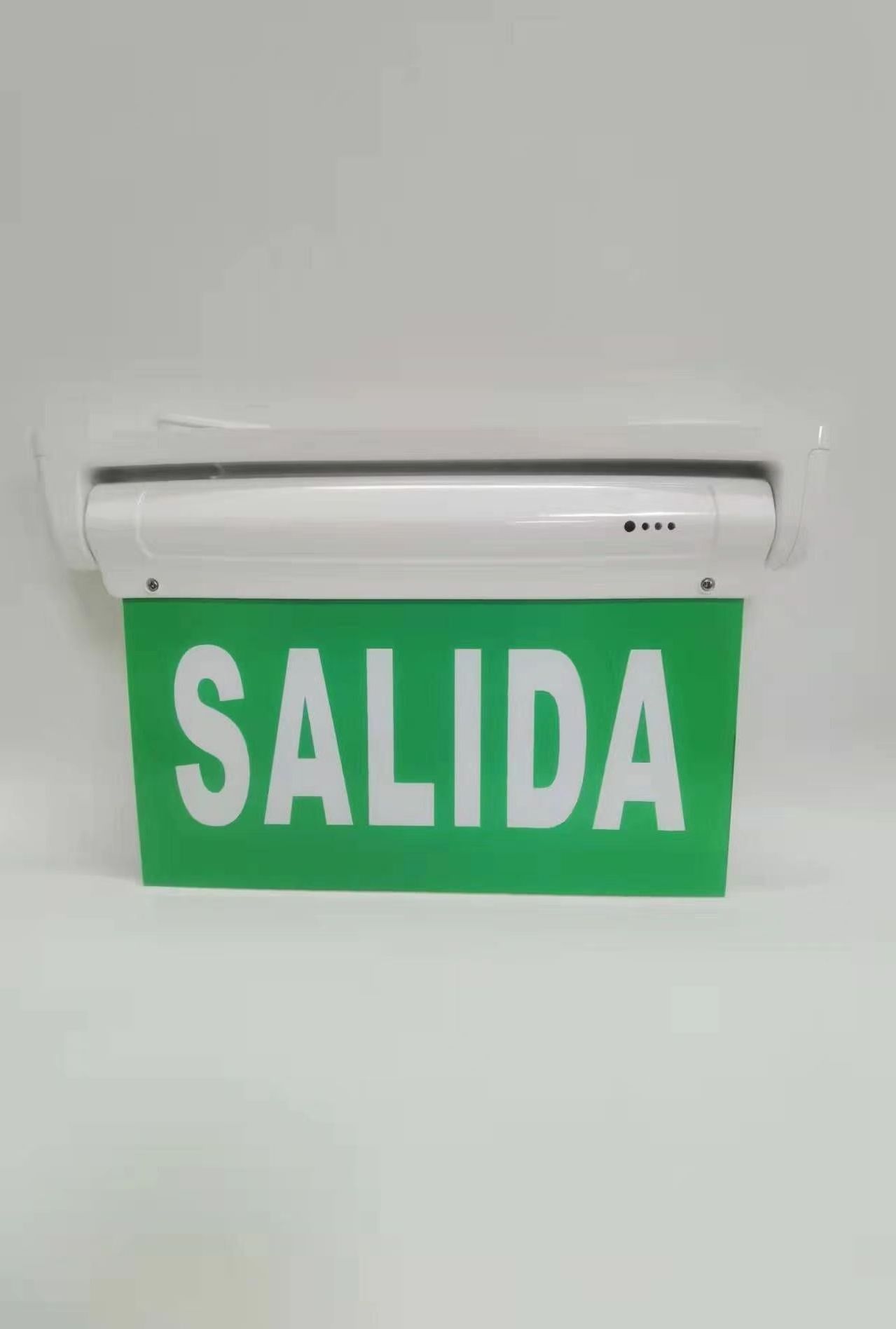 Manufacturer Factory Price High Performance Wall Mounted Rechargeable Indoor Corridor Fire Led Exit Sign Emergency Light