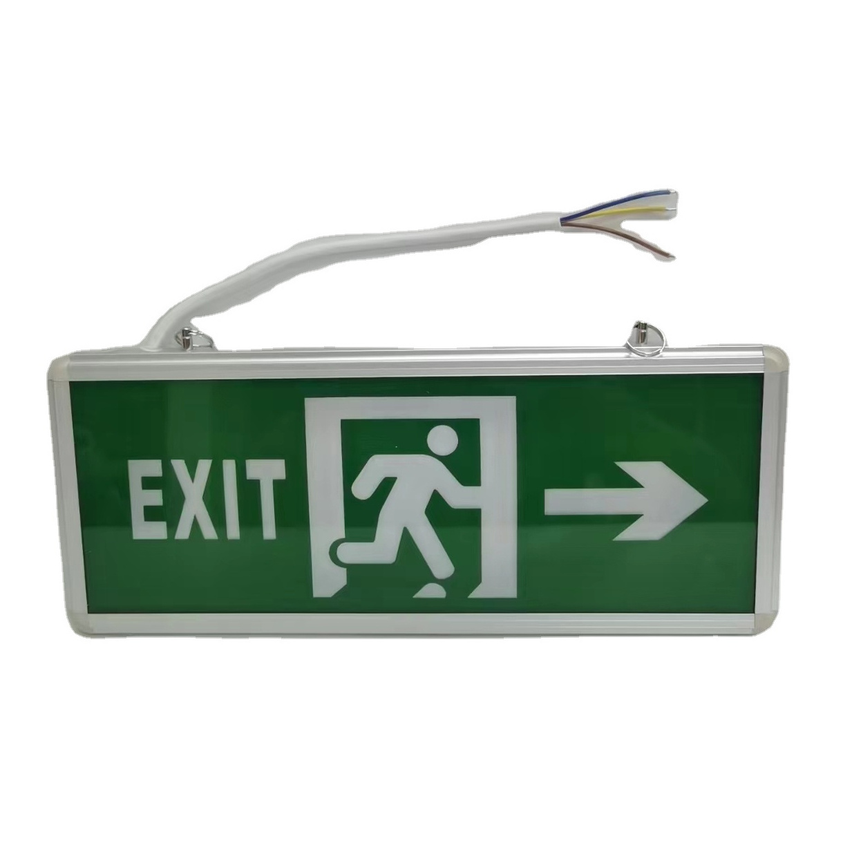 Manufacturer Factory Price High Performance Wall Mounted Rechargeable Indoor Corridor Fire Led Exit Sign Emergency Light