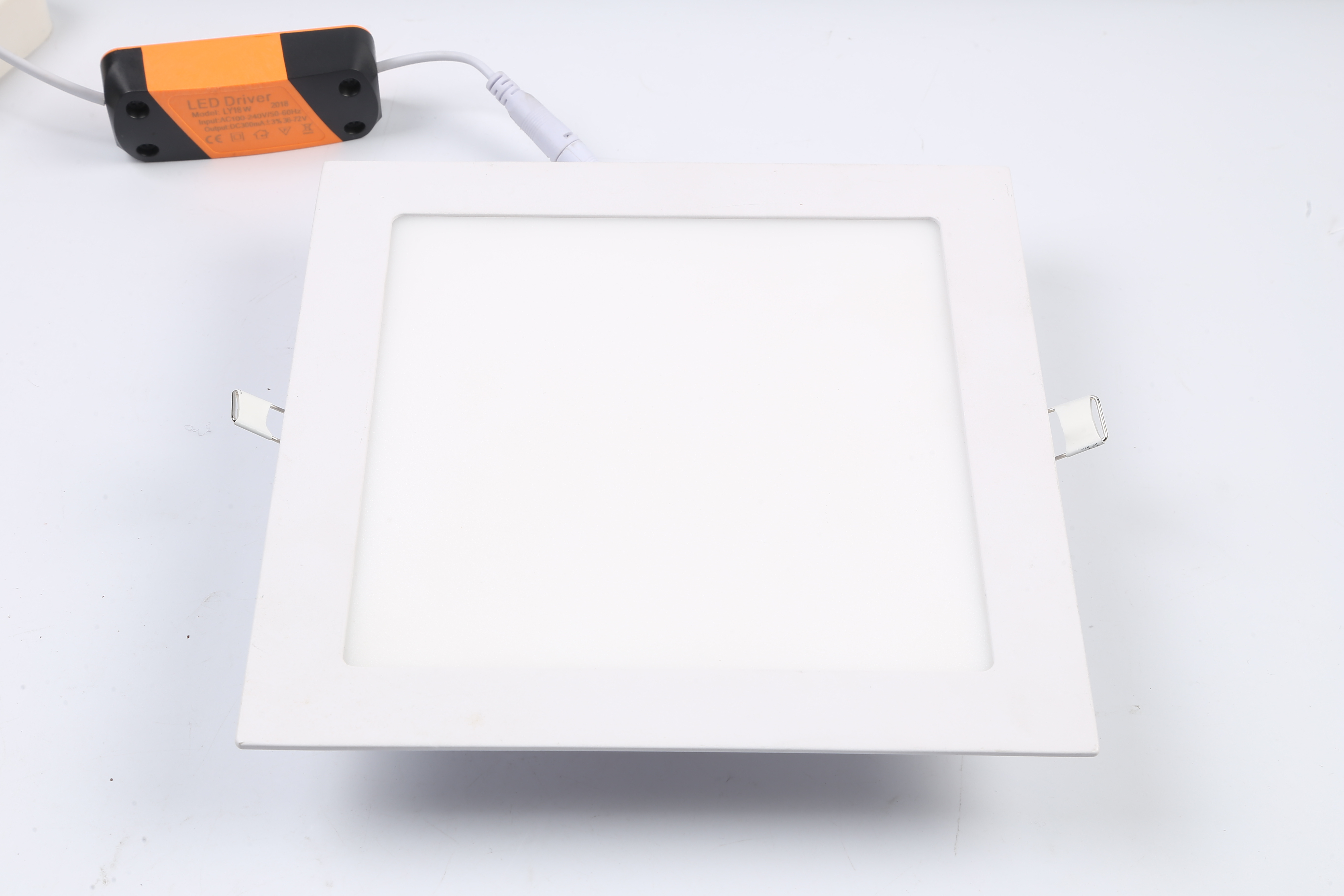 Ultra Thin Led Panel light Round/Square 3w  6w 9w 12w 15w 18w 24w LED Ceiling Recessed Down Light AC85-265V + Driver LED