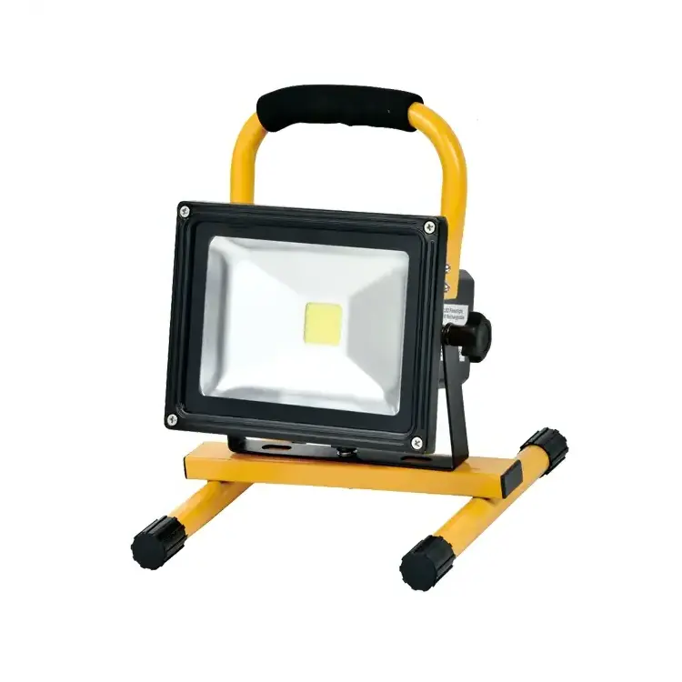 IP 65 Waterproof Rechargeable Portable Job Site Work Light 30 Watts Indoor/Outdoor LED Flood Light