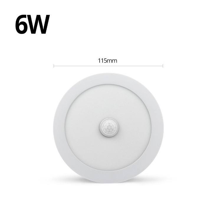 PIR Motion Sensor Recessed Light IP20 indoor  5W 7W 9W 12W 15W 18W LED panel light