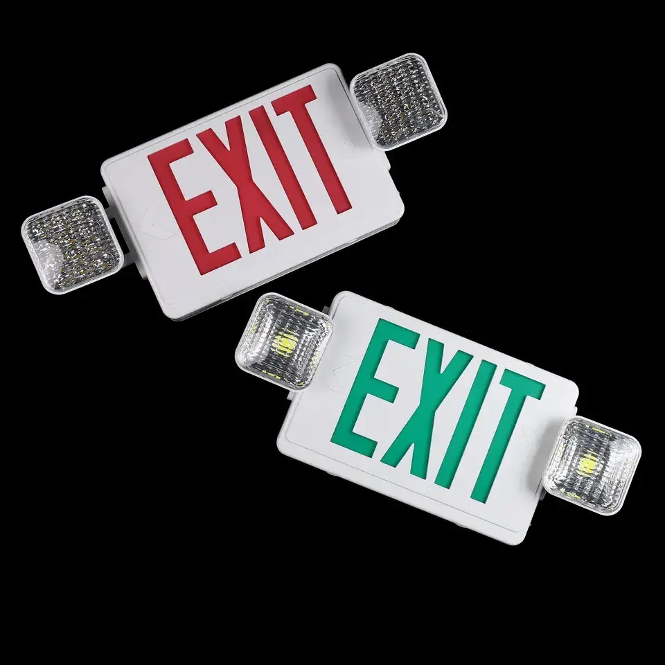 Manufacturer Led Emergency Light Combo Exit Sign Light