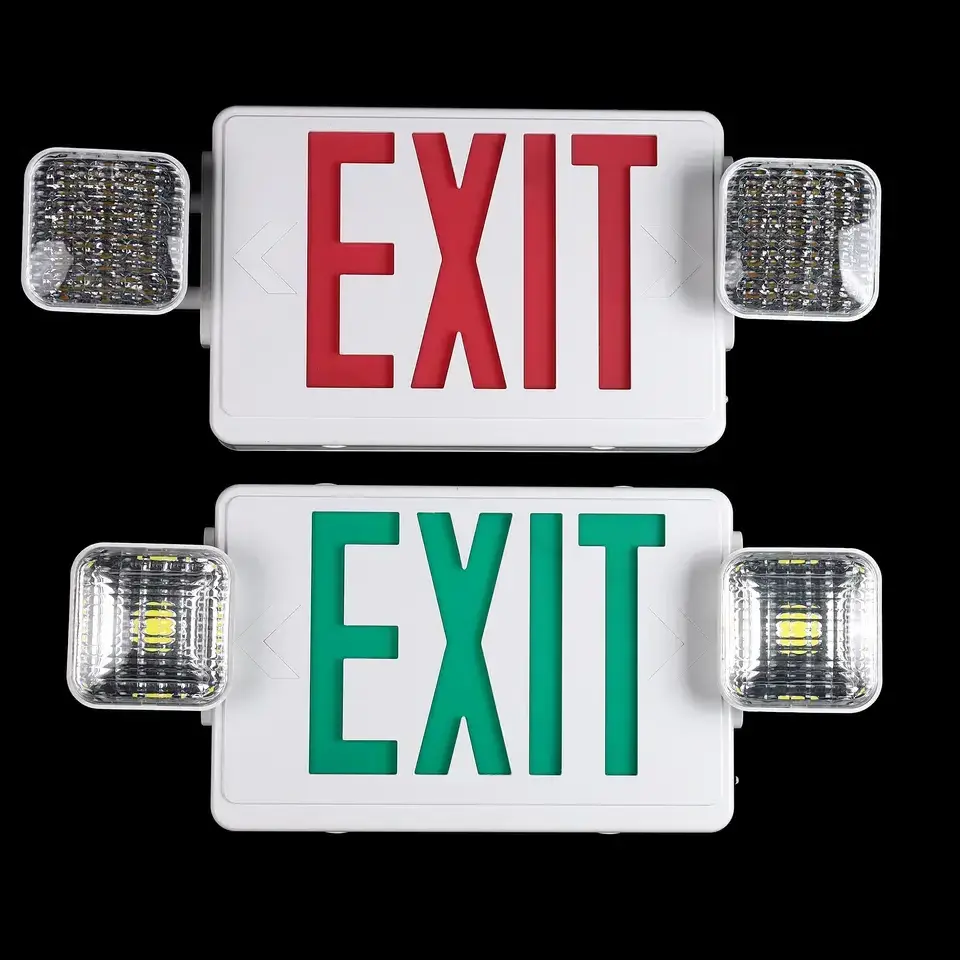 Manufacturer Led Emergency Light Combo Exit Sign Light