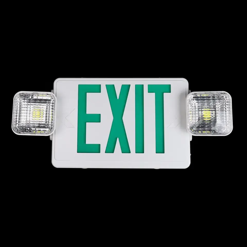 Manufacturer Led Emergency Light Combo Exit Sign Light