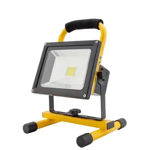 IP 65 Waterproof Rechargeable Portable Job Site Work Light 30 Watts Indoor/Outdoor LED Flood Light