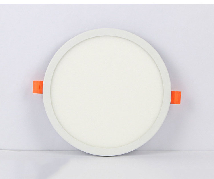 Ultra Thin Led Panel light Round/Square 3w  6w 9w 12w 15w 18w 24w LED Ceiling Recessed Down Light AC85-265V + Driver LED