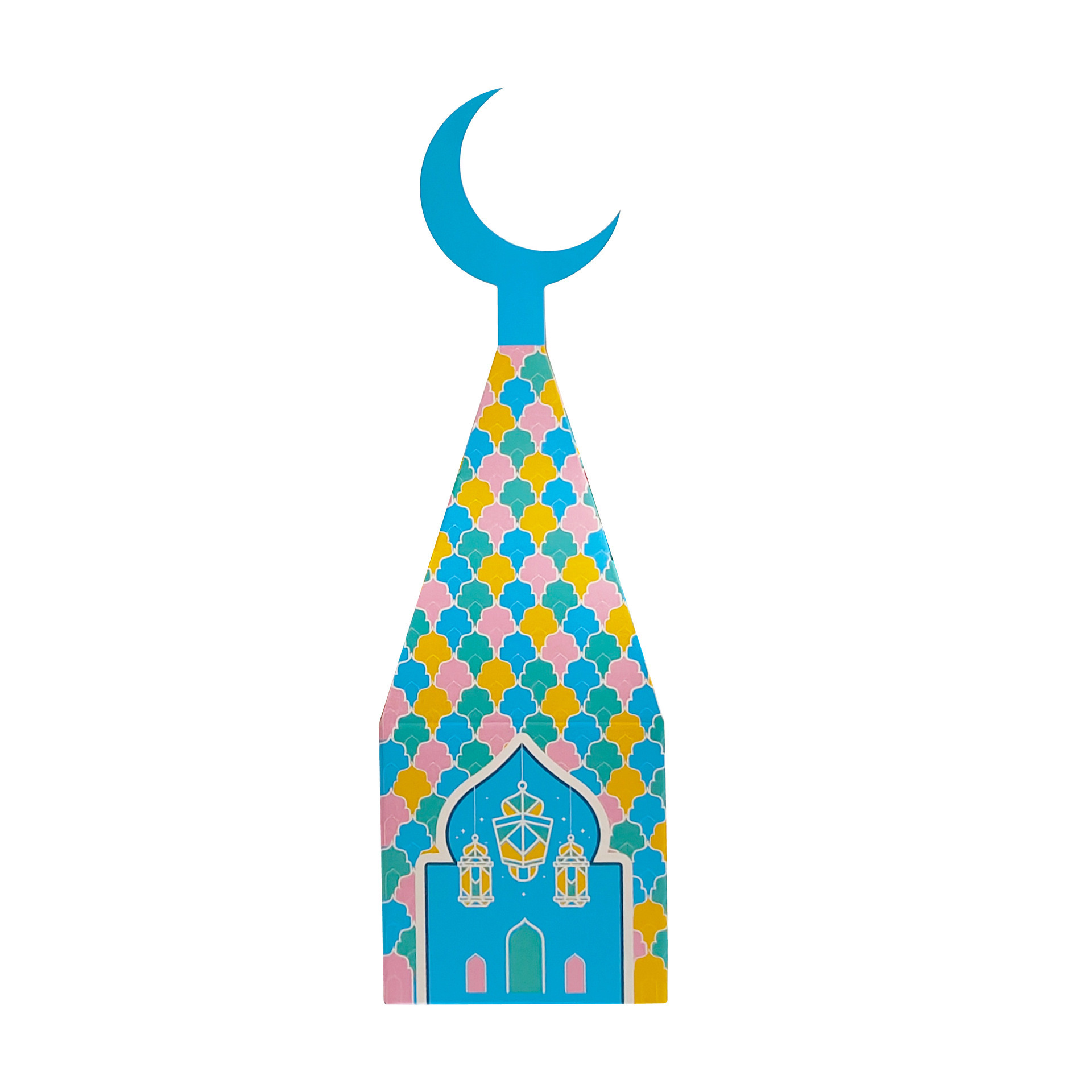 muslim holiday islamic gift moon mosque bonbon candy box