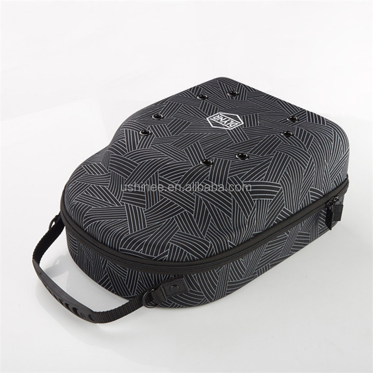 EVA baseball hat cap carry case for storage 6 cap travel hat bag