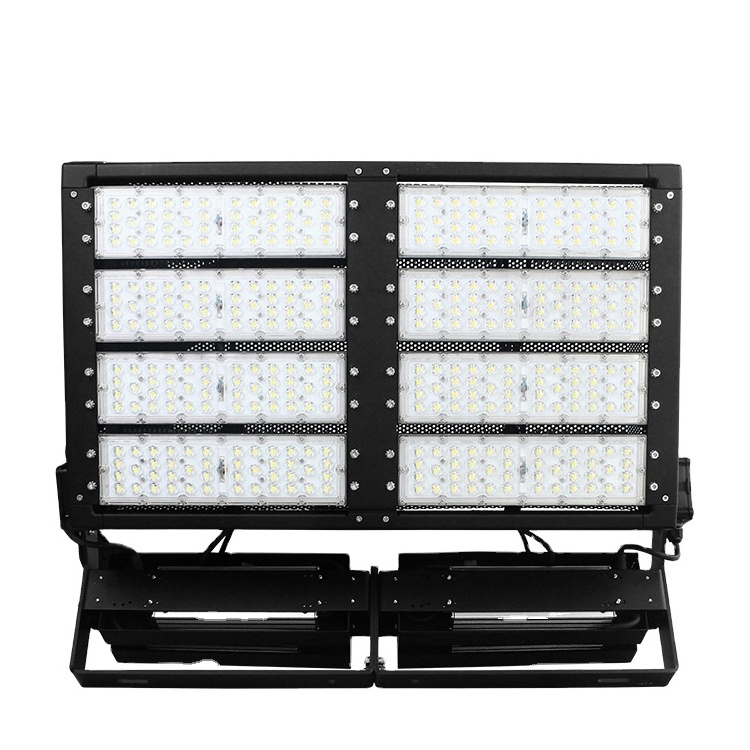 Outdoor Parking Lot Disc High Column Lighting Fixture 800W Led High Mast Light Led Sport Court Lighting