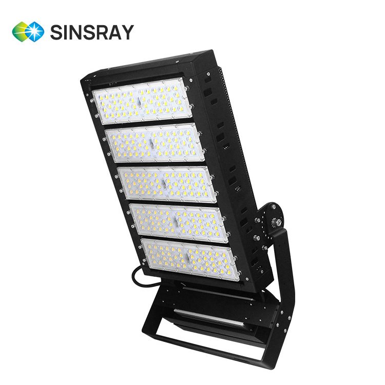 Outdoor Parking Lot Disc High Column Lighting Fixture 800W Led High Mast Light Led Sport Court Lighting