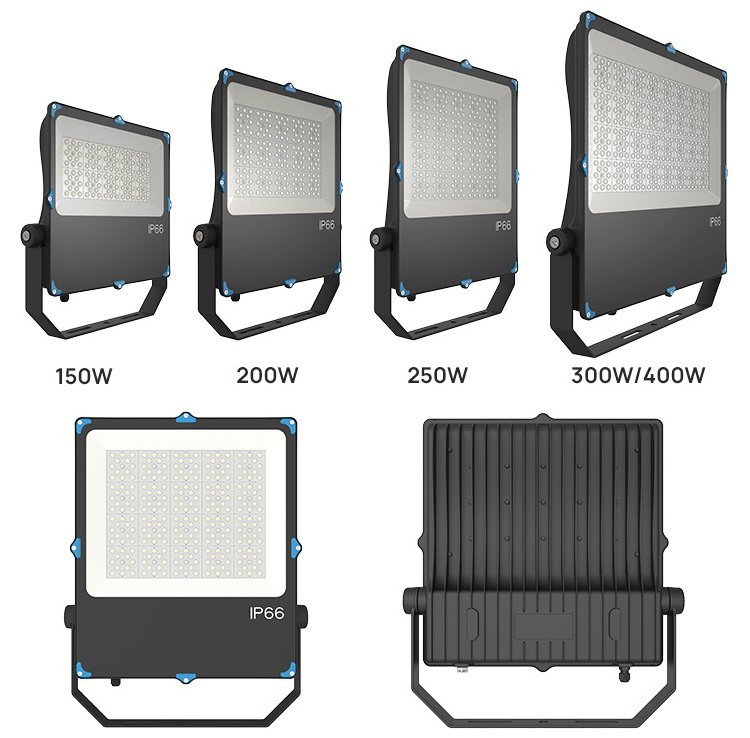 High Quality Aluminium LED Flood Light 30W 50W 100W150W 200W 250W 300W 400W Outdoor flood light led