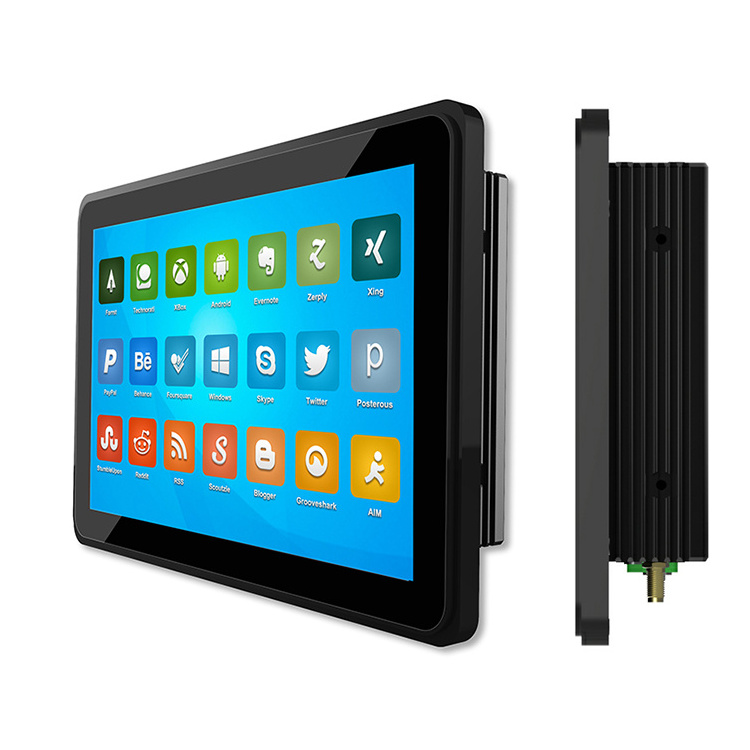 Hot Selling Wall Mounted Touch Screen Mini PC 10.1 Inch Industrial Android Tablet Usb Wifi Adapter with Rs232 Waterproof 1GB