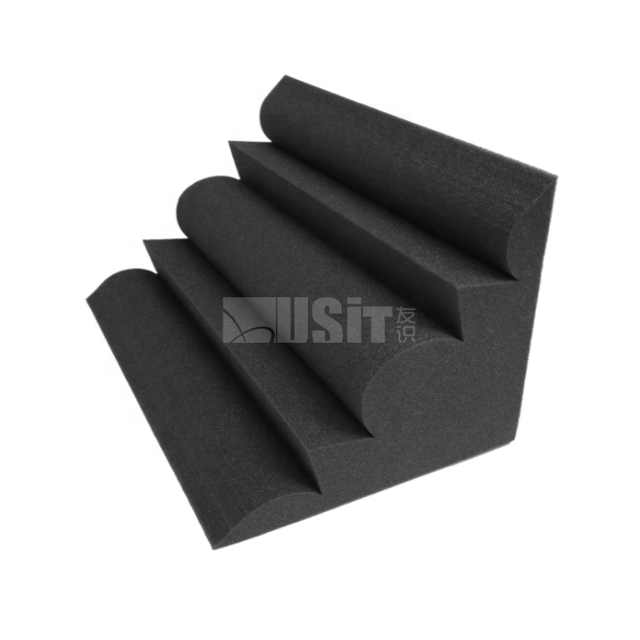 Usit Acoustic Panel Wall Corner Bass Trap Soundproof Studio Cinema Theater Use Low Frequency Acoustic Foam Fire-retardant