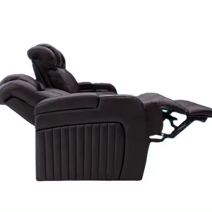 Theatre Cinema Electric 2 Seat Chair Leather Reclining Furniture Home Theater Movie 3 Seaters Recliner Sofa