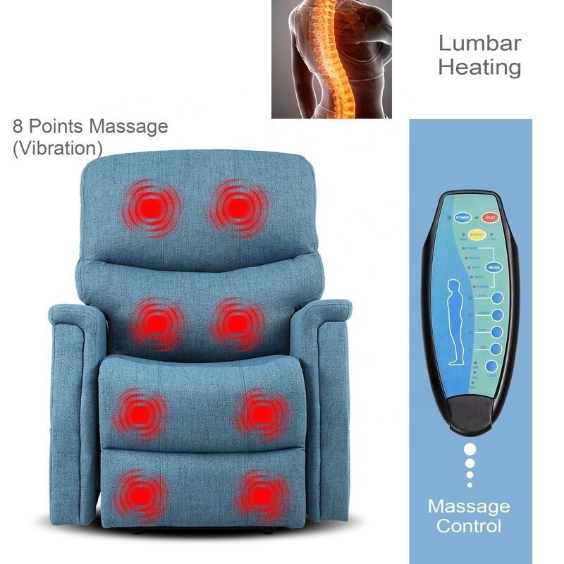 Can Customize Luxury Home Theater Elderly Multifunctional Lifting Massage Electric Recliner Chair Sofa